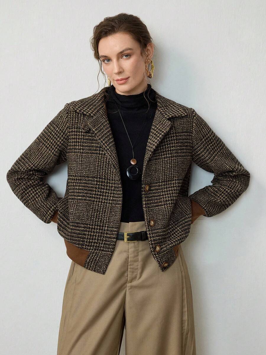 Cropped Tweed Jacket, Lily & Sam, image 6