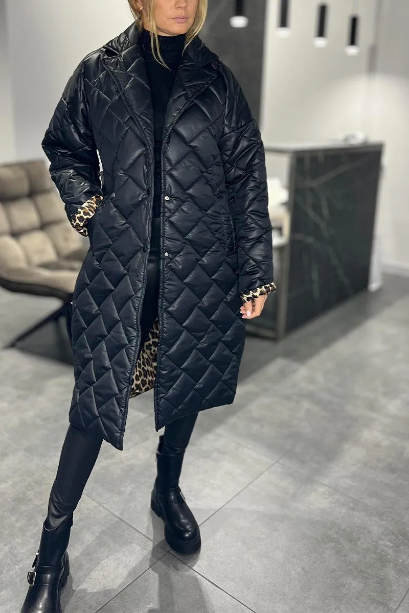 Reversible Quilted Coat, Lily & Sam, image 1