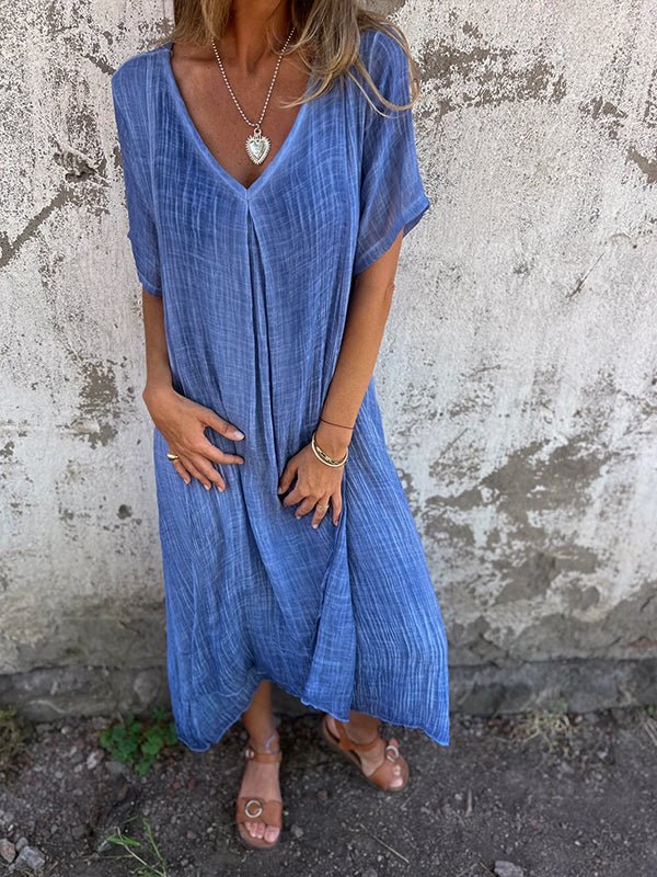 V Neck Dress, Lily & Sam, image 1