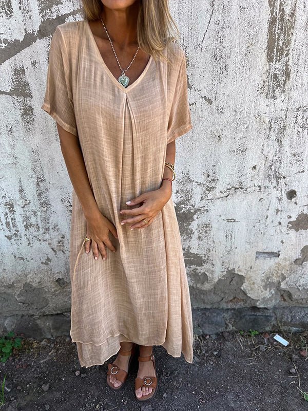 V Neck Dress, Lily & Sam, image 5