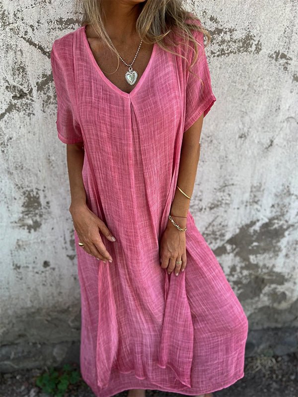 V Neck Dress, Lily & Sam, image 3