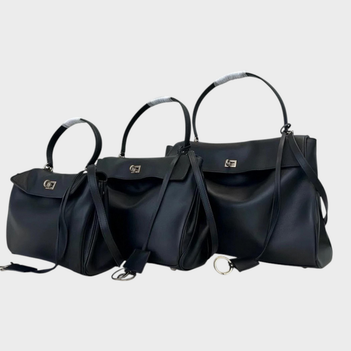Women's Minimalist Leather Bag, Lily & Sam, image 5