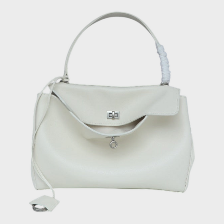Women's Structured Leather Bag, Lily & Sam, image 8