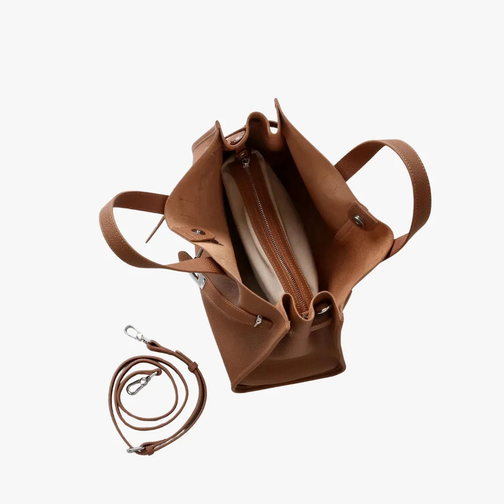 Women's Structured Zip Bag, Lily & Sam, image 2