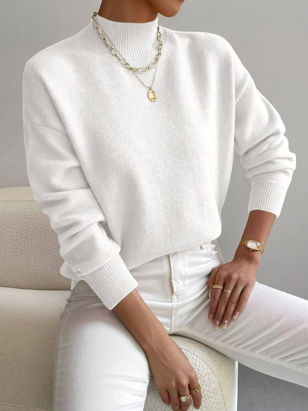 Turtleneck Sweater, Lily & Sam, image 2