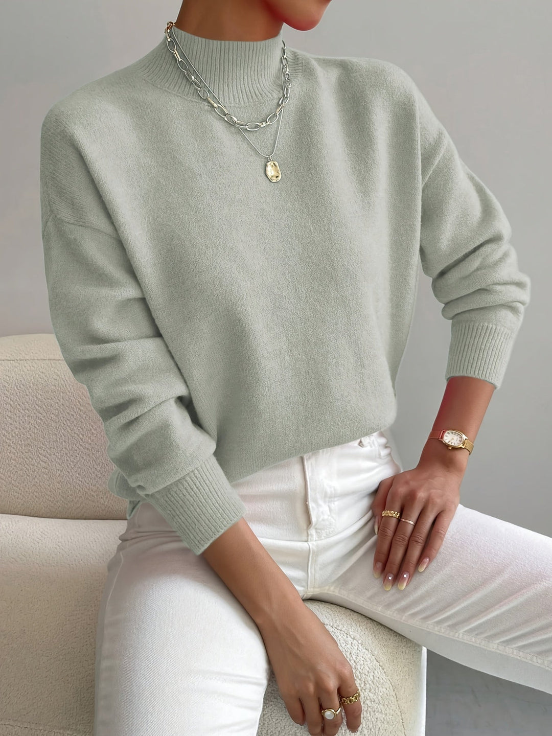 Turtleneck Sweater, Lily & Sam, image 1