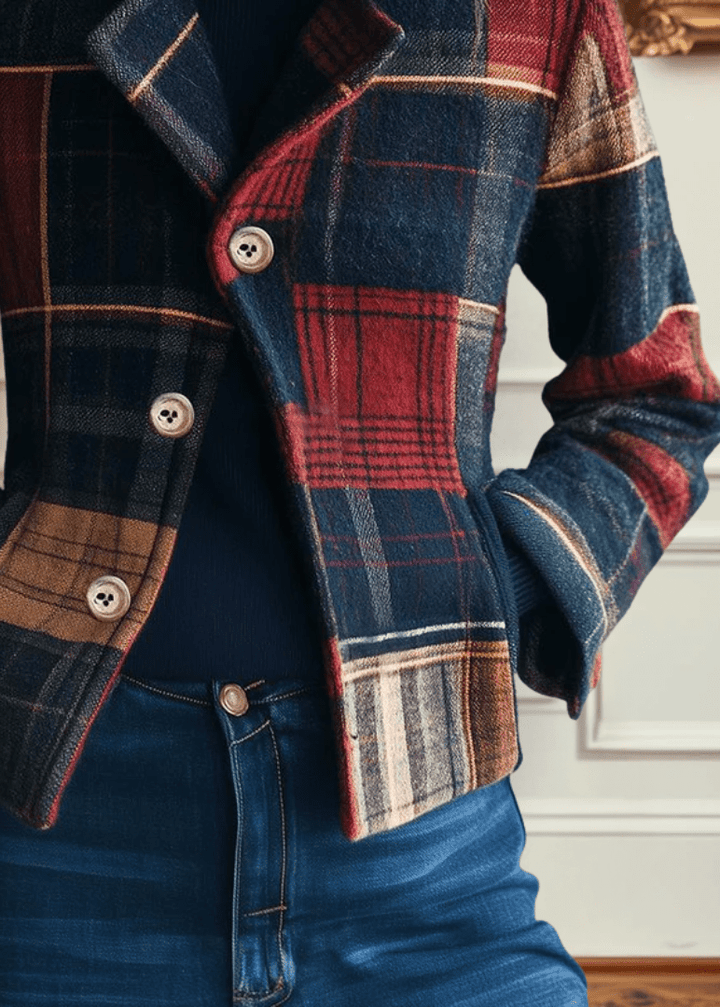 Classic Plaid Wool Jacket, Lily & Sam, image 4