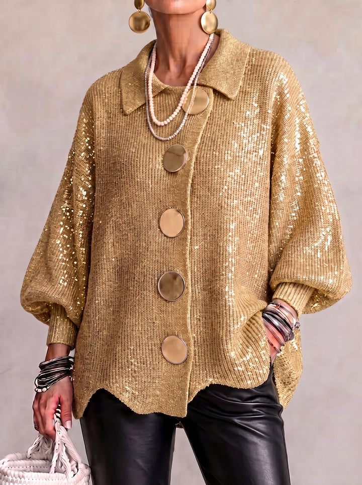 Heavyweight Oversized Cardigan, Lily & Sam, image 5