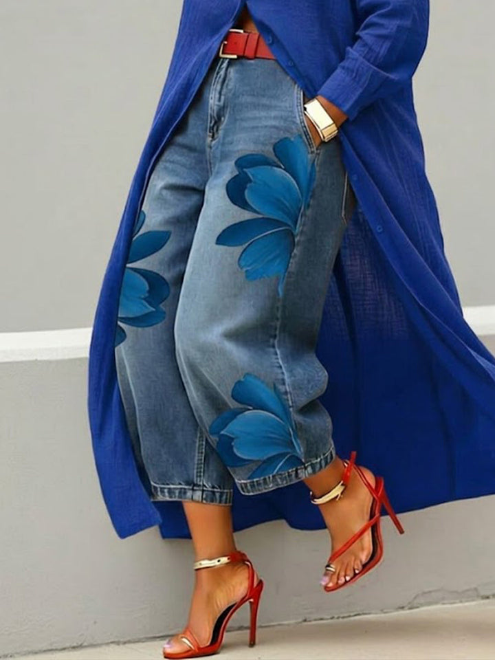Casual Artistic print Jeans, Lily & Sam, image 2