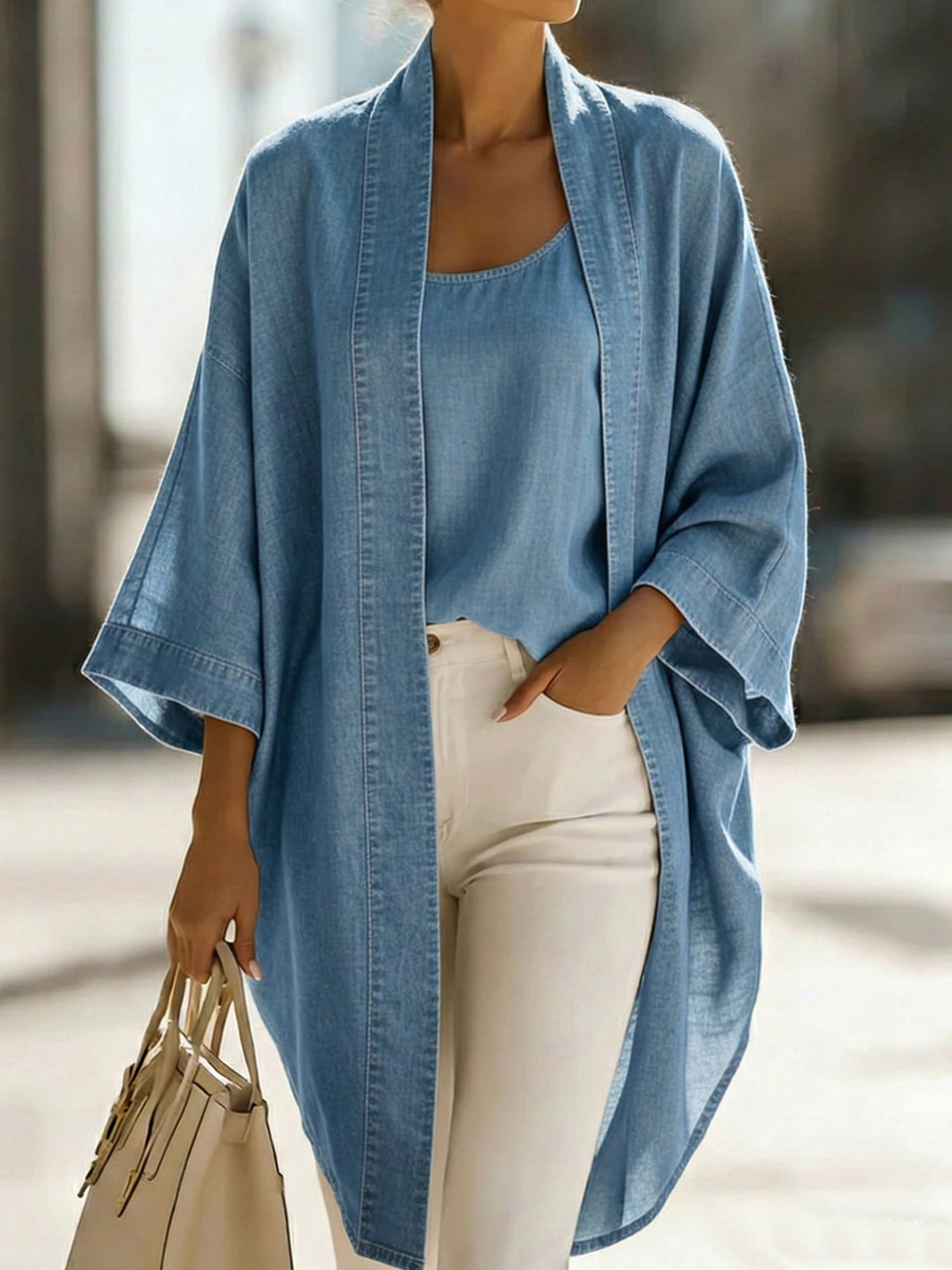The Weekend Denim Luxe Set, Lily & Sam, image 4