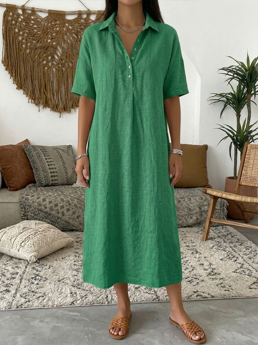 Casual Short Sleeve Summer Dress, Lily & Sam, image 2