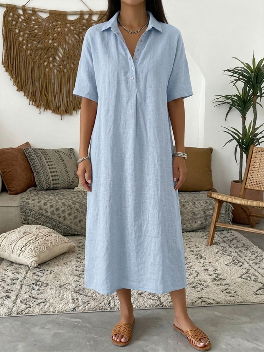 Casual Short Sleeve Summer Dress, Lily & Sam, image 3