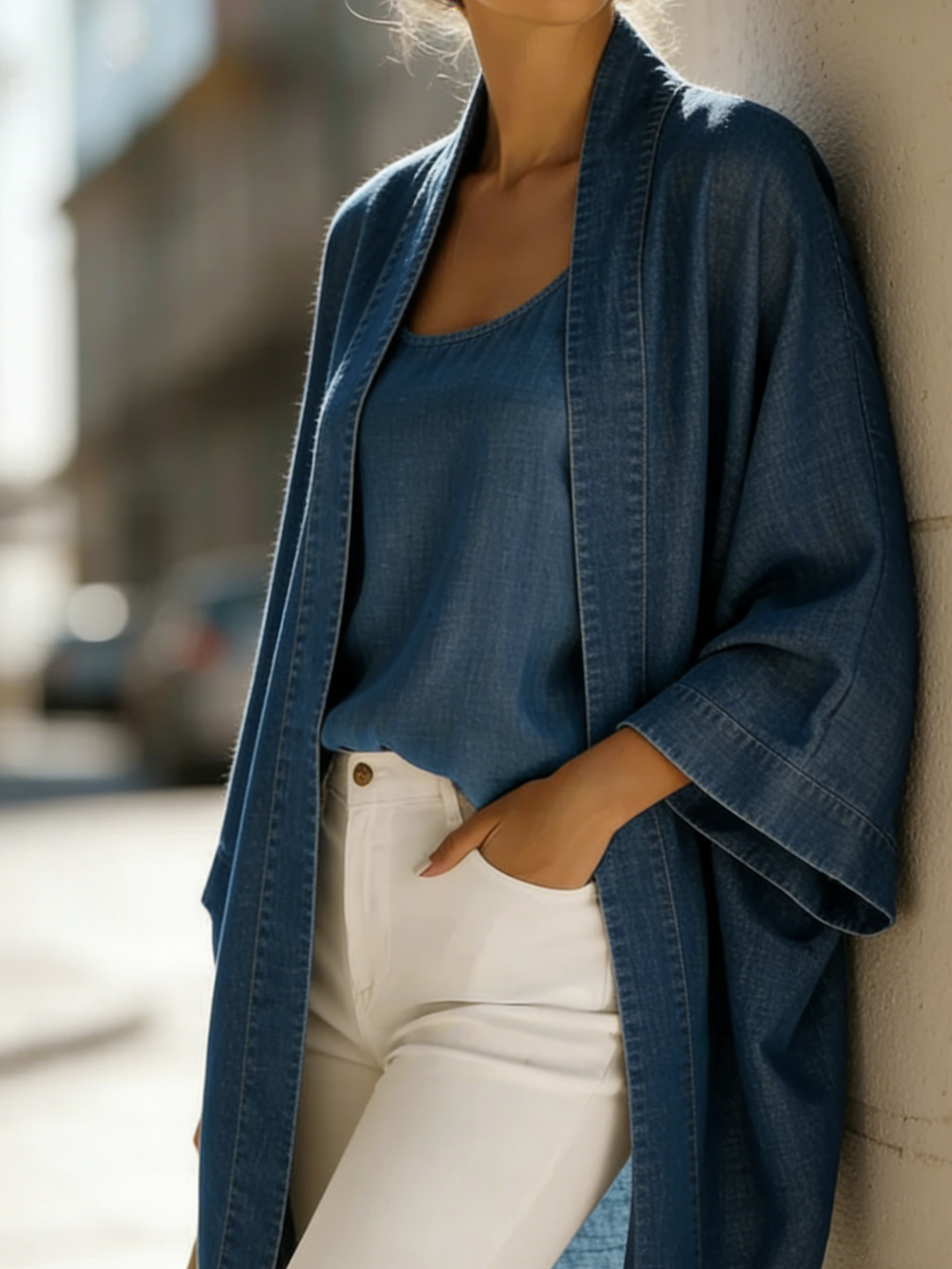 The Weekend Denim Luxe Set, Lily & Sam, image 2