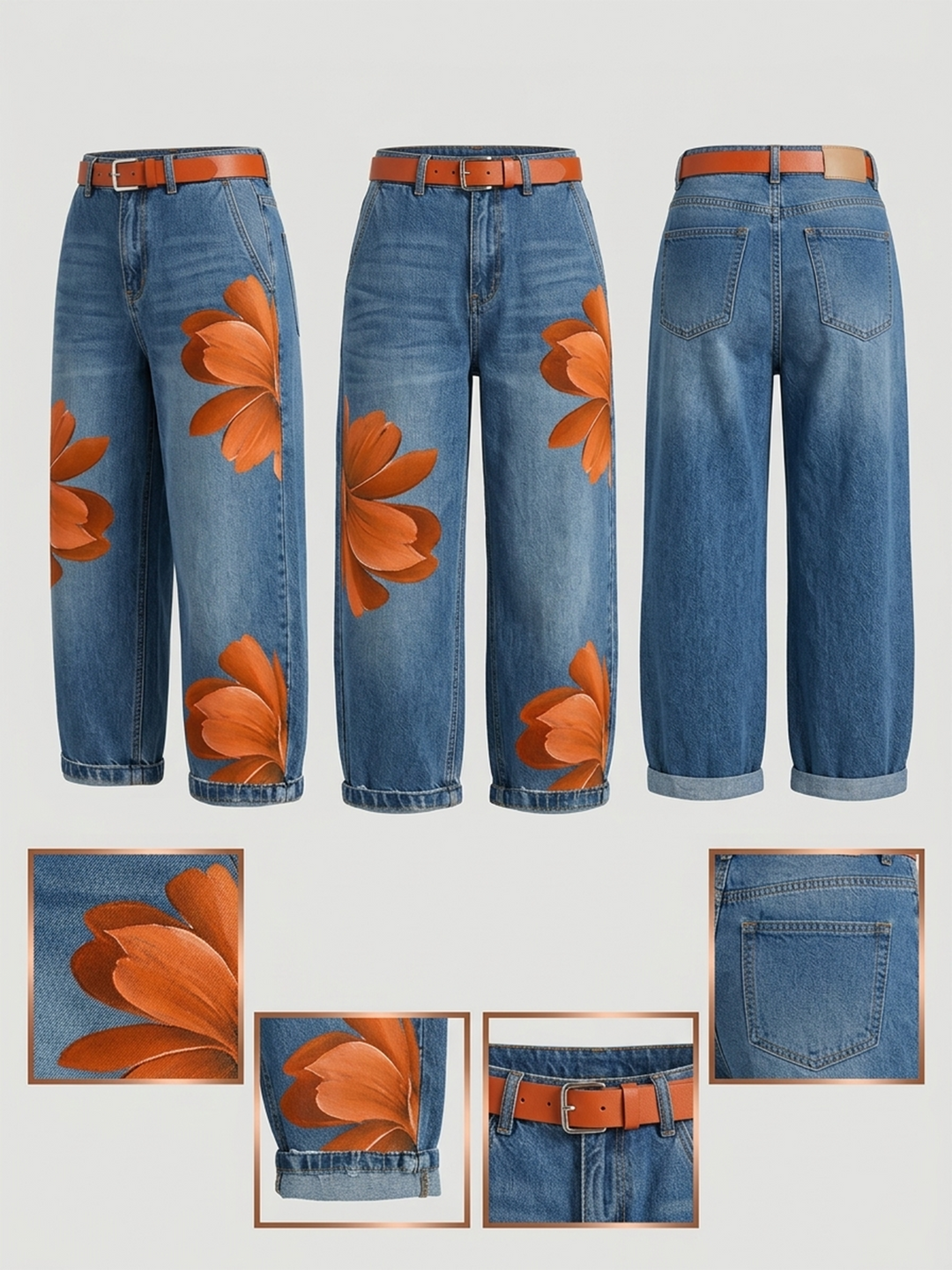 Casual Artistic print Jeans, Lily & Sam, image 4