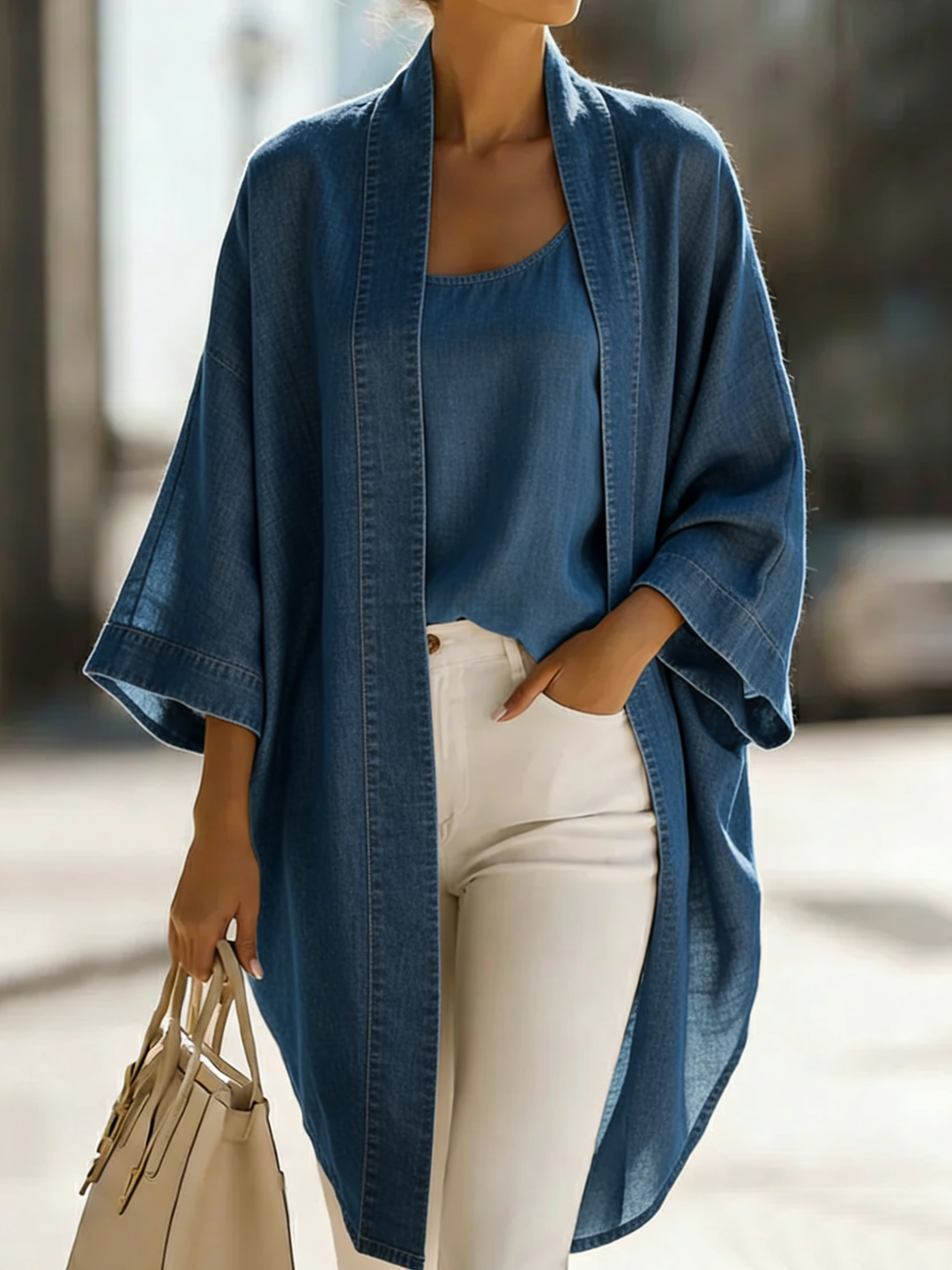 The Weekend Denim Luxe Set, Lily & Sam, image 1