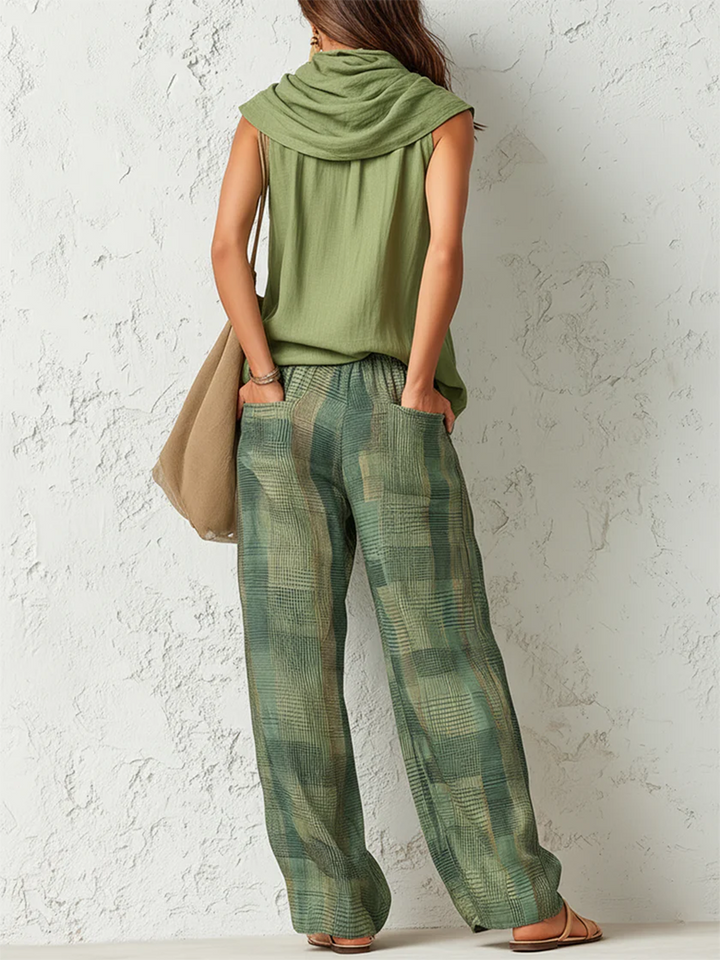 Blouse & Wide Leg Trousers Set, Lily & Sam, image 2