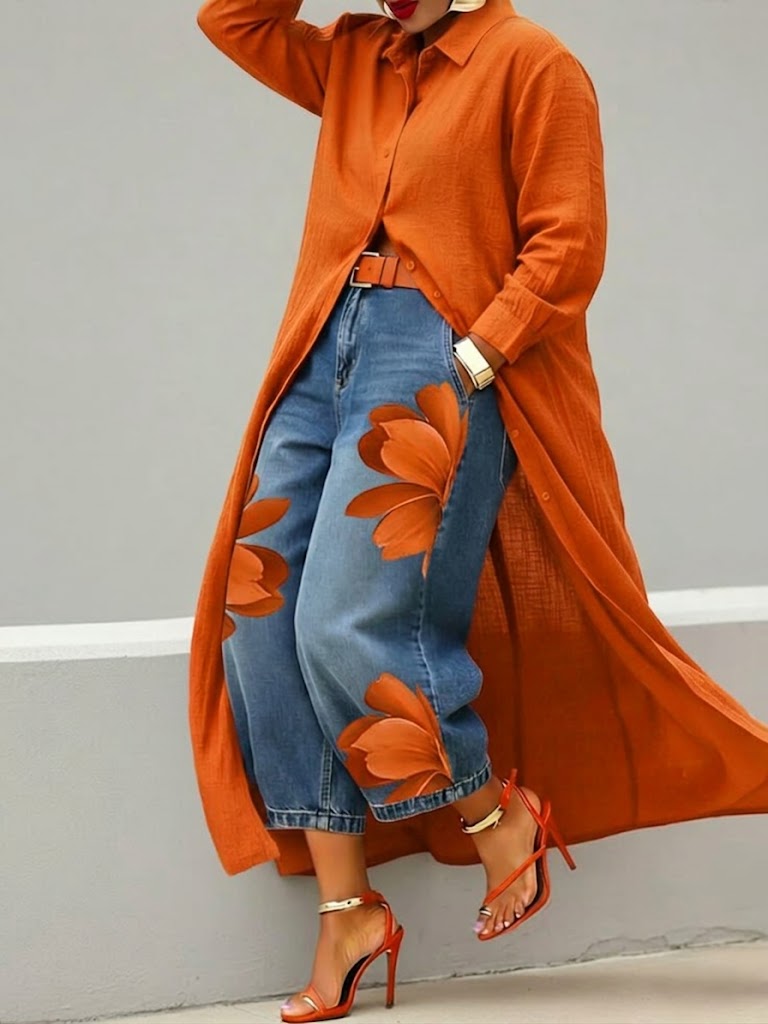 Casual Linen And Cotton Shirt Dress, Lily & Sam, image 3