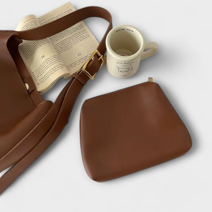 Women's Leather Bag, Lily & Sam, image 3