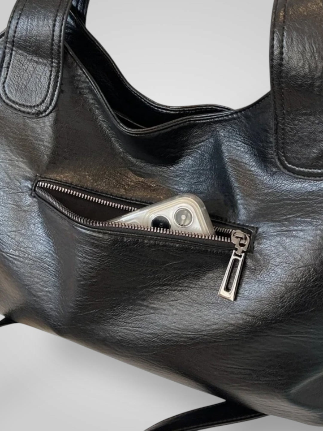 Women's Leather Bag, Lily & Sam, image 2