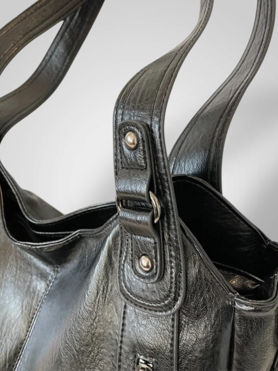 Women's Leather Bag, Lily & Sam, image 4