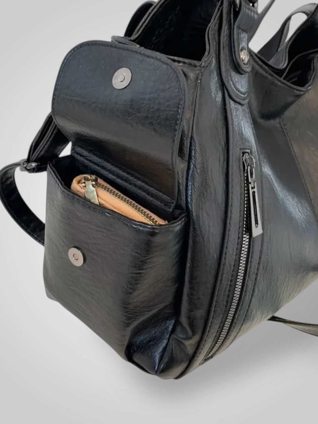 Women's Leather Bag, Lily & Sam, image 5