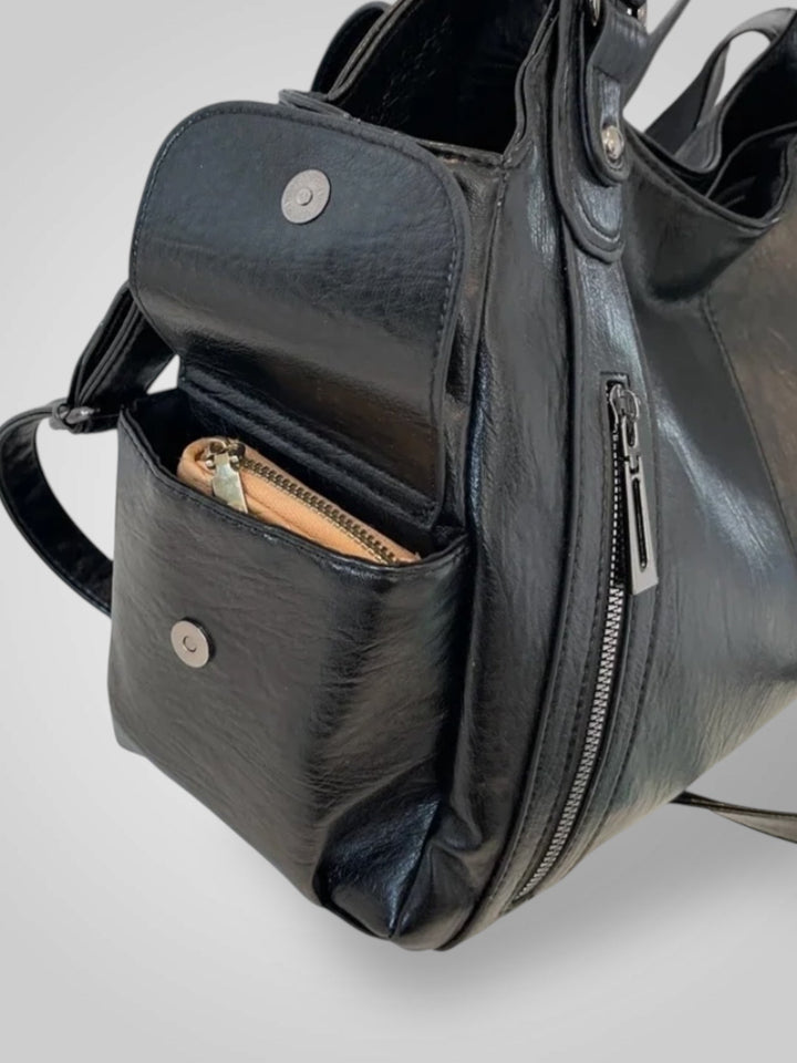 Women's Leather Bag, Lily & Sam, image 5