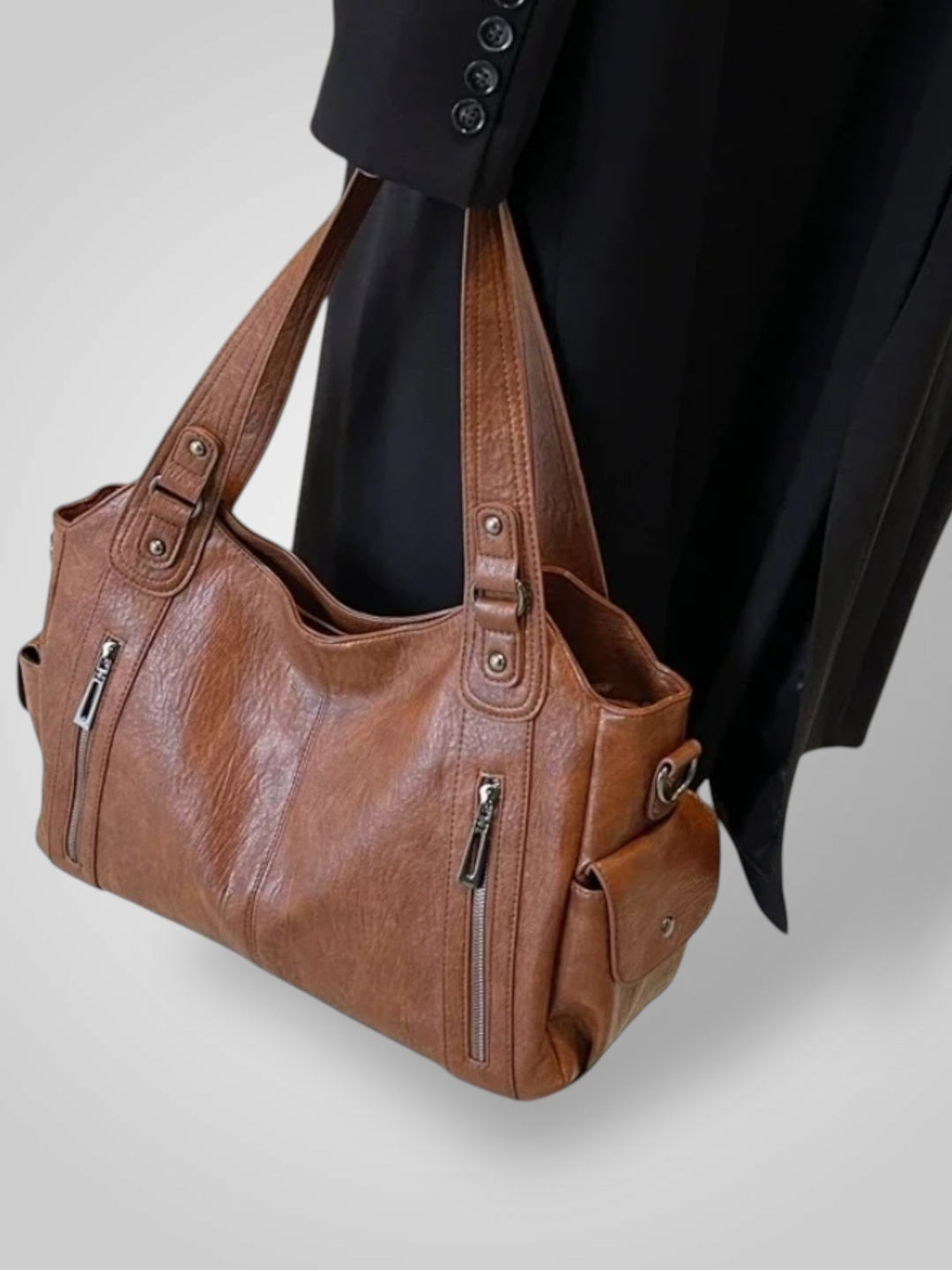 Women's Leather Bag, Lily & Sam, image 6