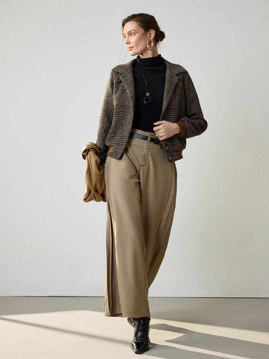 Cropped Tweed Jacket, Lily & Sam, image 5