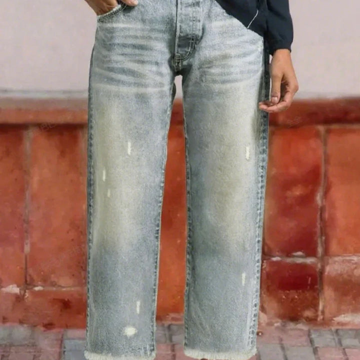 Retro Cropped Straight Jeans, Lily & Sam, image 9