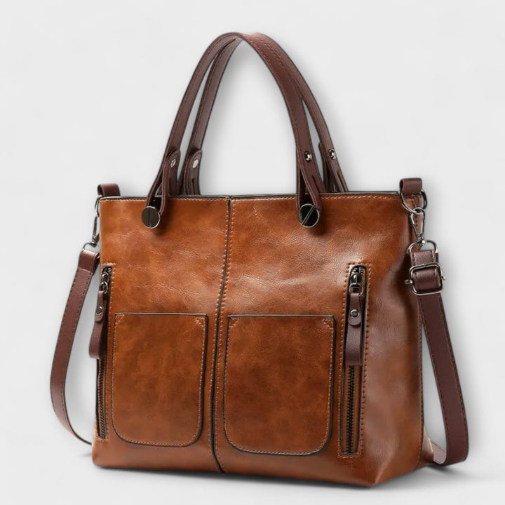 Women's Leather Bag, Lily & Sam, image 1