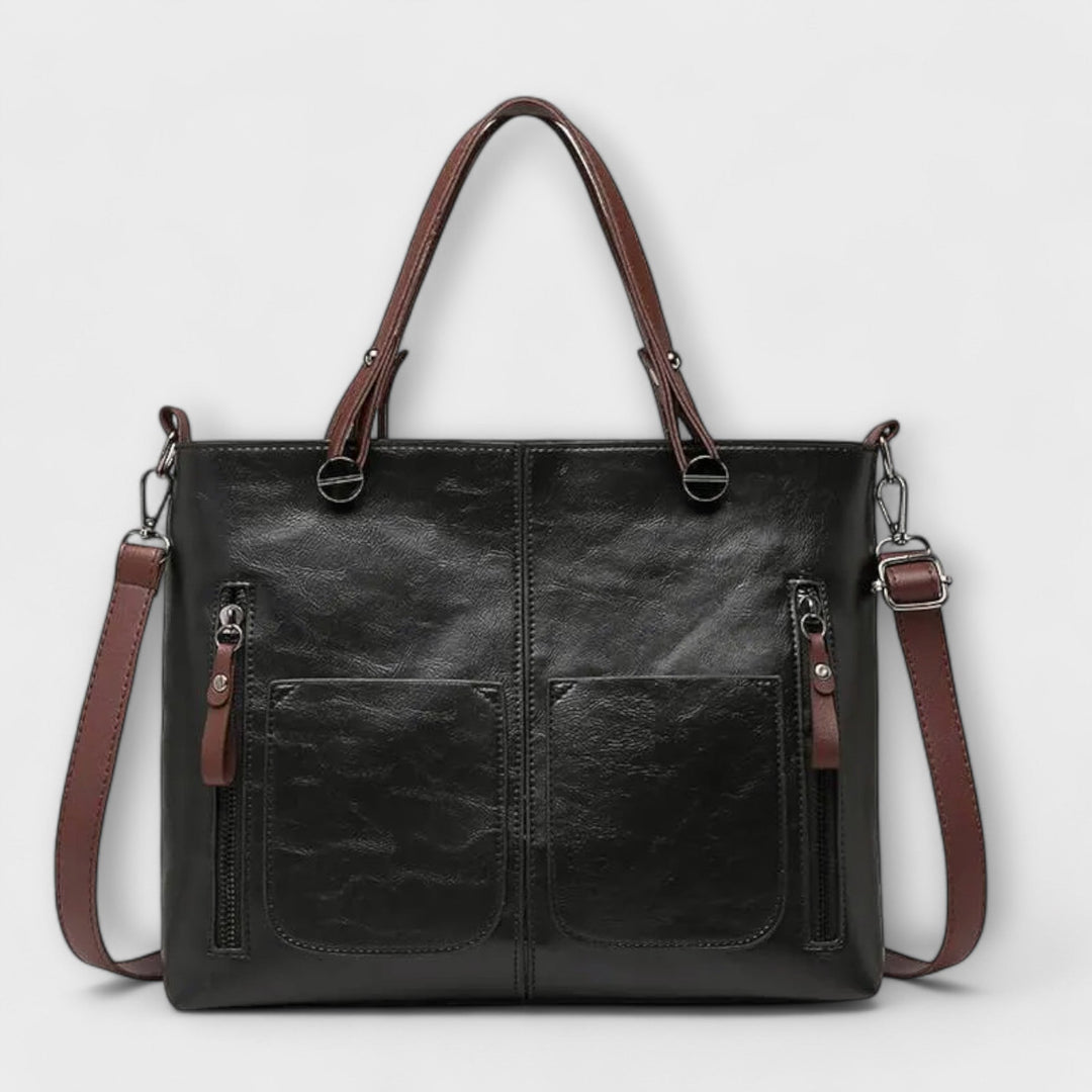 Women's Leather Bag, Lily & Sam, image 2