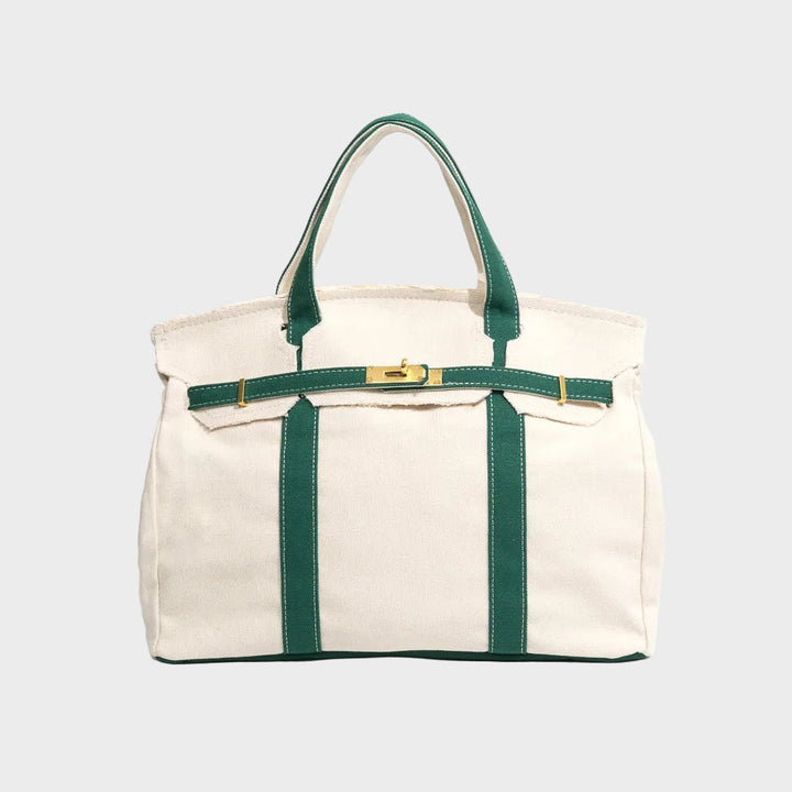 Women's Structured Canvas Bag, Lily & Sam, image 2