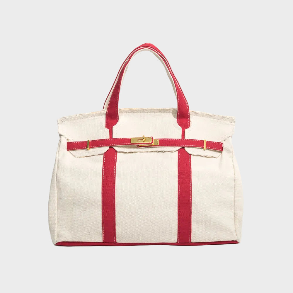 Women's Structured Canvas Bag, Lily & Sam, image 4