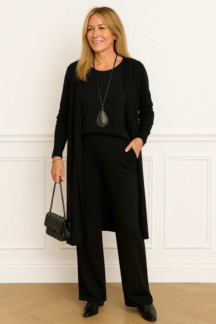 Vanessa Cardigan, Top & Pants Set, Lily & Sam, image 4