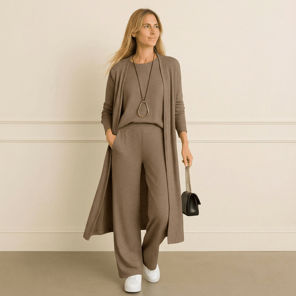 Vanessa Cardigan, Top & Pants Set, Lily & Sam, image 6