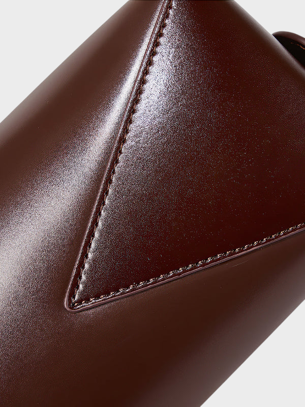 Women's Structured Zip Leather Bag, Lily & Sam, image 7