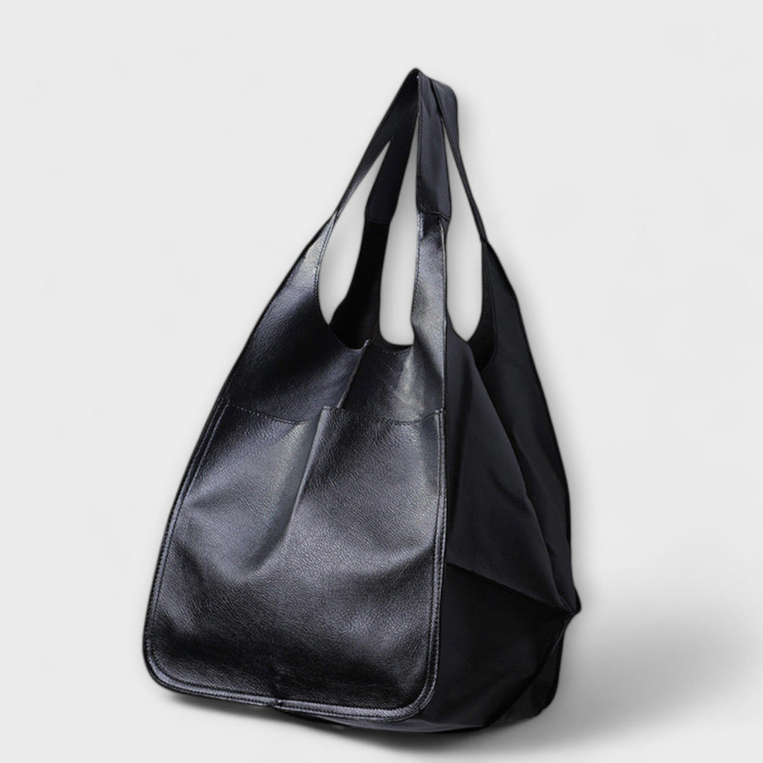 Women's Oversized Faux Leather Bag, Lily & Sam, image 1